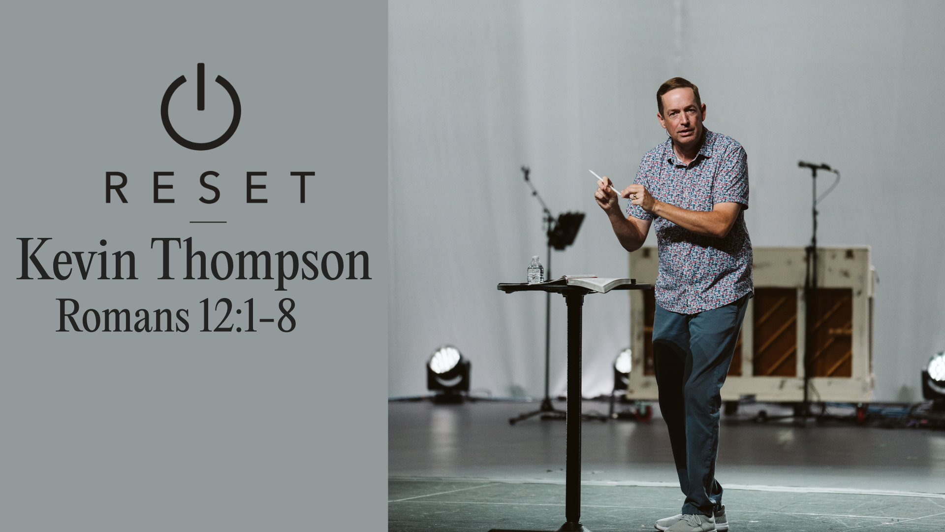 Reset Week 2 | Kevin Thompson